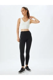 Sports Leggings High Waist Soft Touch Slim Fit Interlock