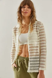 Women's Openwork Cardigan
