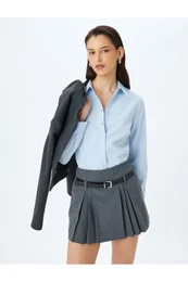 Long Sleeve Slim Fit Classic Poplin Shirt
