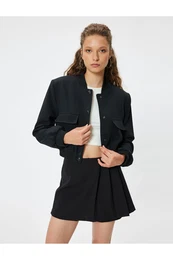 Pleated Mini Shorts Skirt Slim Fit