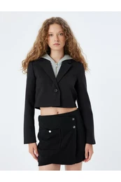 Mini Shorts Skirt Snap Button Detail Pocket Slim Fit