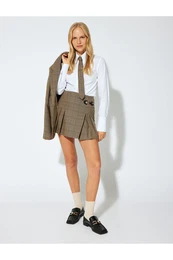 Long Sleeve Shirt Cuffs with Wide Embroidery Detail