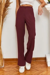 Women's Palazzo Fabric Trousers