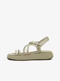 Beige women's sandals - Women's