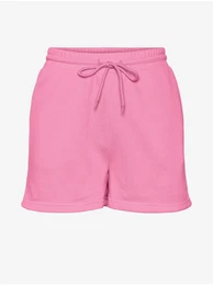 Pink women's basic sweat shorts Chilli - Women's