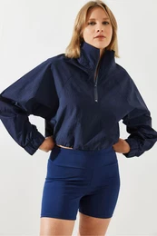 Women's Zipper Detailed Raincoat MBMS002