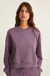 VESNA Women's Regular Purple Sweatshirt