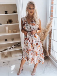 Sukienka BALI jasnobeowa