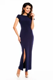 Woman's Dress A136 Navy Blue