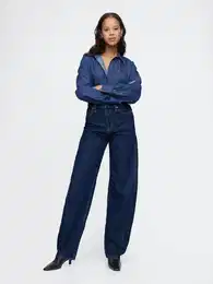 Jeans Barrel High Rise - Women's