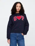 Oversized Mikiny se Vzorem Srdce image