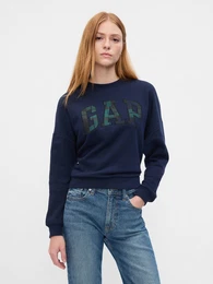 Oversize sweatshirt with logo - Women's