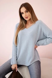 Kesi Woski V-neck sweater grey