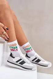 PS1 Women's Sports Shoes Sneakers White Galabis