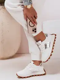 Sportowe sneakersy damskie EASYSTEP biae