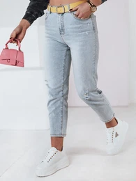 Spodnie damskie jeansowe mom fit JEANMOMENT