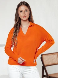 Sweter damski VISTILLA pomaraczowy
