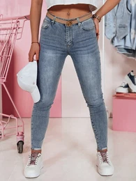 Spodnie damskie jeanskowe skinny SKINLENA