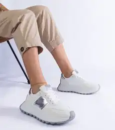 White trainers Justar