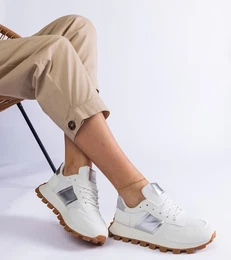 White trainers Justar