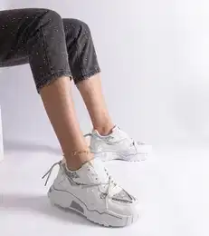 White trainers Justar