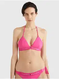 Dark pink women's bikini top Underwear - Women
