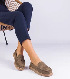 Silver loafers Ilana