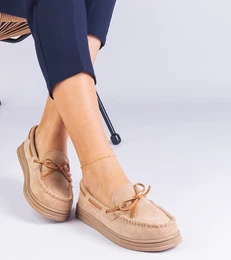 Silver loafers Ilana