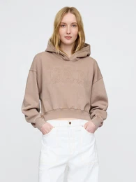 Oversize crop sweatshirt - Women's