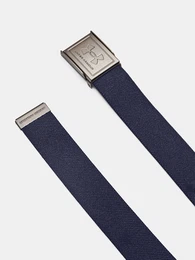 Boys' belt B Stretch Webbing Belt-BLU - Boys