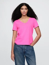 Cotton T-shirt Vintage - Women's