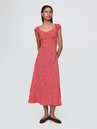Floral maxi dress - Women's