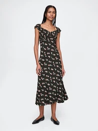 Floral maxi dress - Women's
