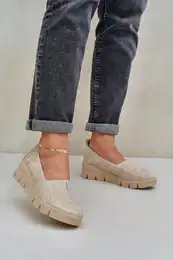 PE2 Dmsk Polobotky S Drovanm Vzorem Na Klnu Zlat Lisvia