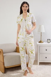 enska piama komplet Floral Patterned