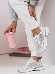 Sneakersy damskie DYNAMICA srebrne
