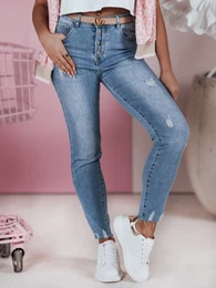 Spodnie damskie jeansowe skinny DITAN