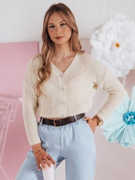 enski prevelik pulover SWEETDREAM ecru