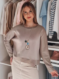 enska prevelika bluza z obeskom