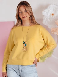 Bluzka damska one size oversize z wisiorkiem NUBISS ta