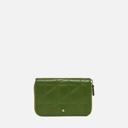 Green women's wallet - Women's