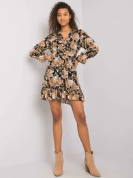 Dress-DHJ-SK-12220-2.14P-black-beige