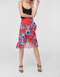 Women's Skirt Wrap Ruffle