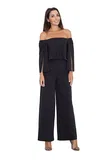 Off-Shoulder Dolga Kombinezoni za dame image