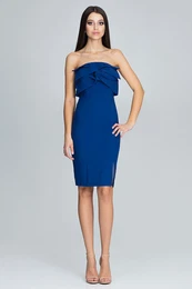 Woman's Dress M571 Navy Blue