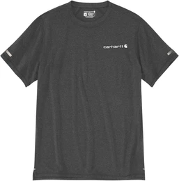 Lightweight Durable Relaxed Fit T-Shirt, schwarz-grau, Gre XL fr Mnner