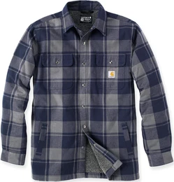 Heavyweight Flannel Sherpa Hemd, blau, Gre 2XL fr Mnner