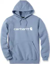 Signature Logo Midweight Hoodie, blau, Gre 2XL fr Mnner