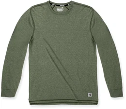 Lightweight Durable Relaxed Fit Langarmshirt, grn, Gre 2XL fr Mnner