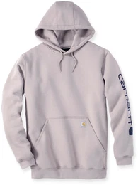 Midweight Sleeve Logo Hoodie, schwarz-weiss, Gre S fr Mnner